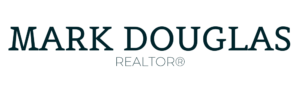 black text reading "Mark Douglas Realtor" with a white background